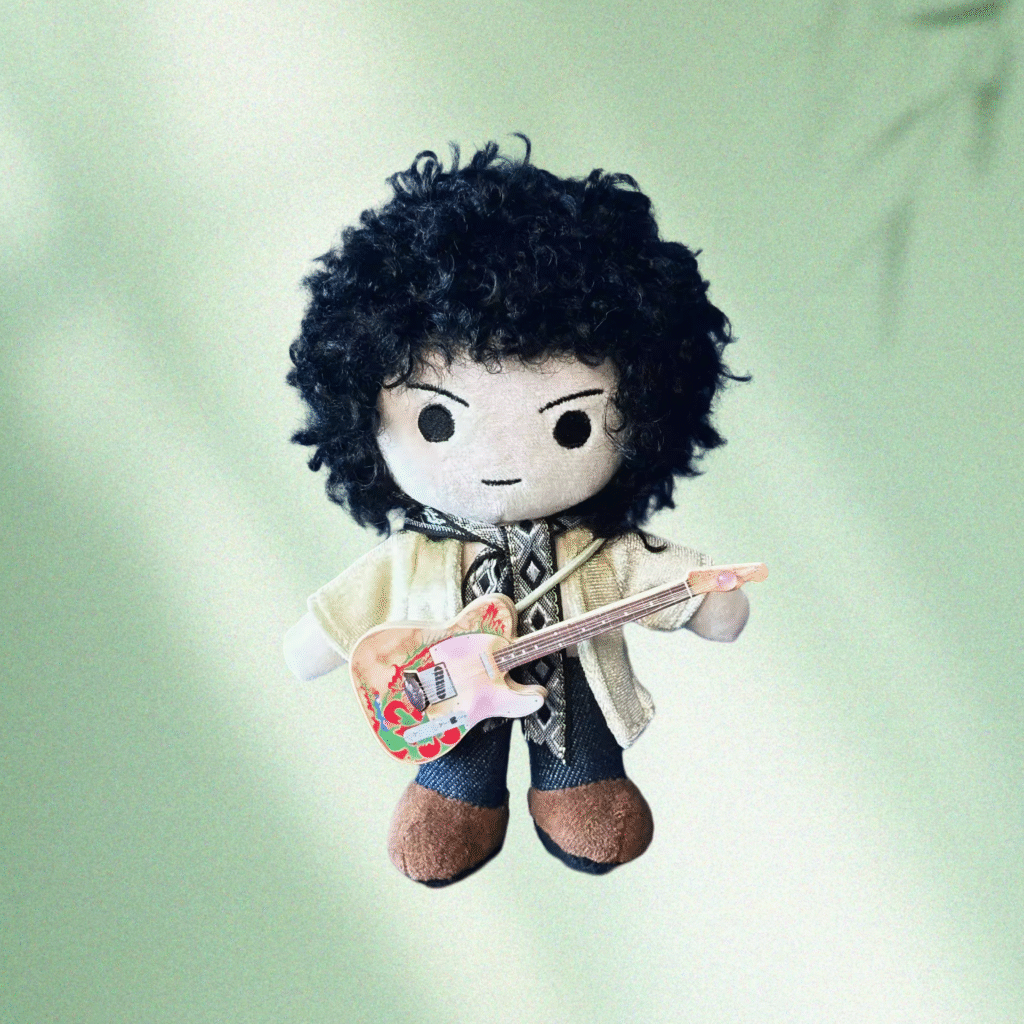 Double Neck Riff Jimmy Page inspired Plushie