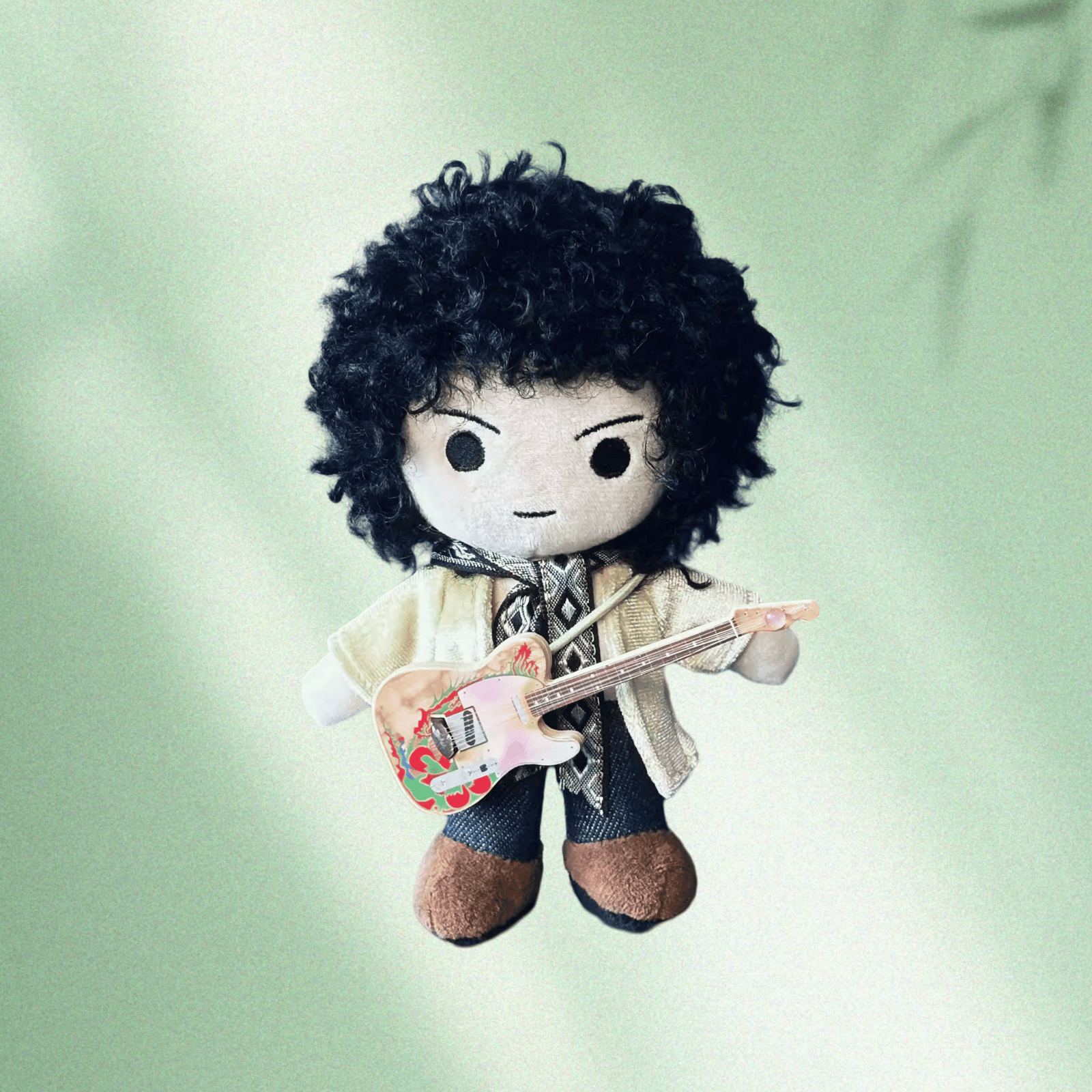 Jimmy Page inspired Plushie
