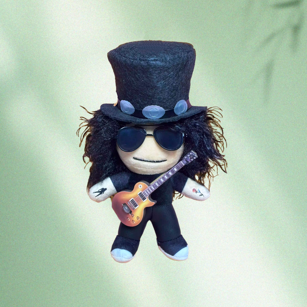 Hard Rock Guns N' Roses Slash inspired Plushie
