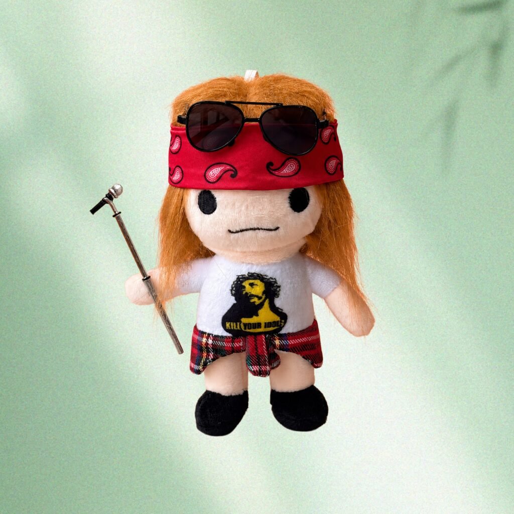 Bandana Frontman Axl Rose inspired Plushie