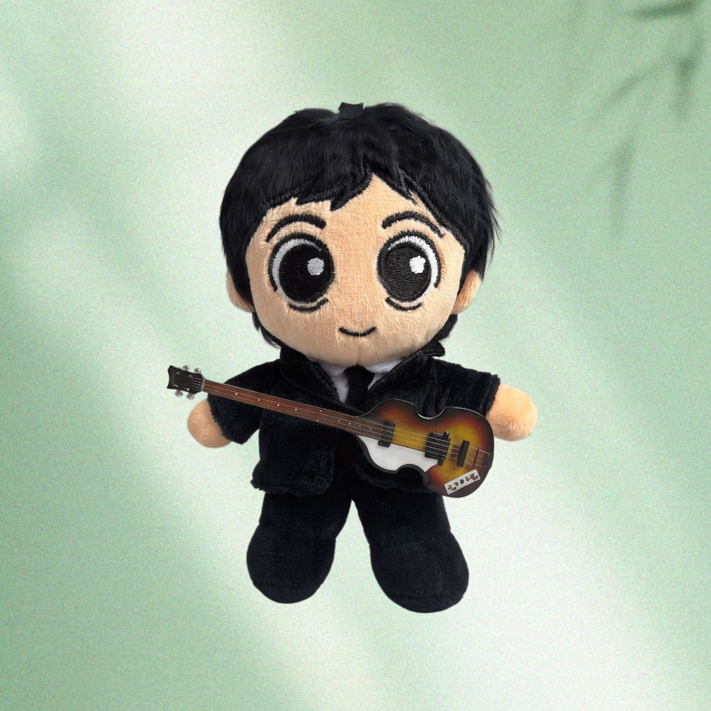 Mop Top Bassist Paul McCartney inspired Plushie