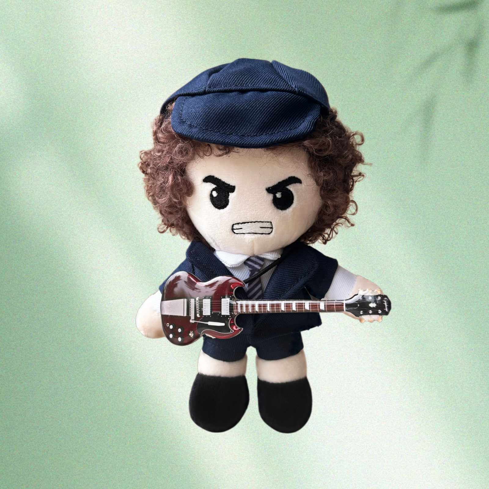 School Uniform Rocker Angus Young Inspired Plushie